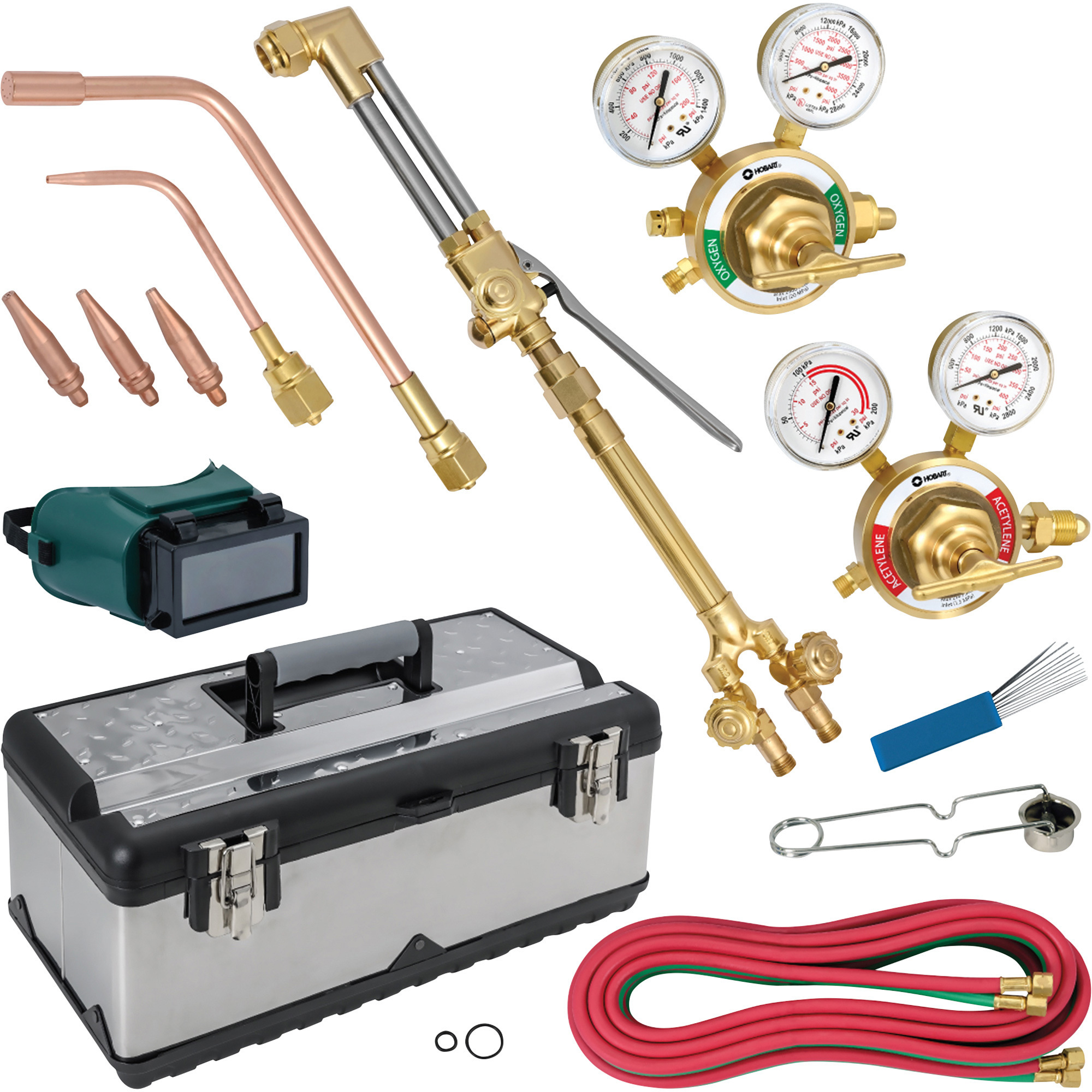 Hobart HeavyDuty Torch Kit — Oxy/Acetylene, Model 770974 Northern Tool